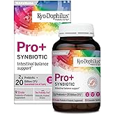 Kyo-Dophilus Pro+ Synbiotic, 50 Tablets | 20 Billion CFU Probiotics plus Prebiotics for Digestive Function and Gut Health, Dairy-Free and Non-GMO Formula