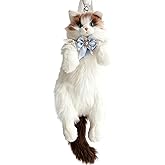 Krifey Stuffed Animals Backpack, Cute Cat plush Backpack, Realistic Animal Handcrafted Daypack with Adjustable Straps, Birthday Gifts for Women, Ragdoll Cat