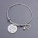 Sunflower Jewellery Stainless Steel Charm Cuff Bangle Bracelet A true friendship is a journey without an end Best Friend Jewelry