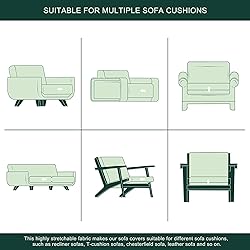CHUN YI Stretch Chair Couch Cushion Cover Suitable