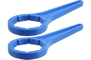 CATIEBYE 2pcs Industrial Bucket Lid Opener Tool Drum Top Remover Plastic Pail Can Wrench for 20-30l Food