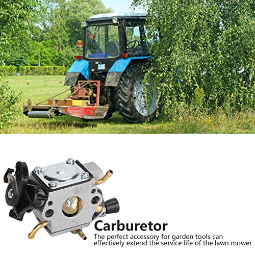 zcyg Vergasererersatz, C1M-EL37B Vergaser-Kettensägen-Vergaserteile passend für Husqvarna 445/450/445E/450E/450II – Bild 7