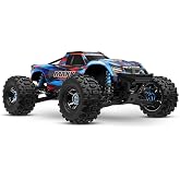 Traxxas 89087-4-BLUE - Maxx Ultimate 1/10 4X4 Monster Truck RTR, Blue