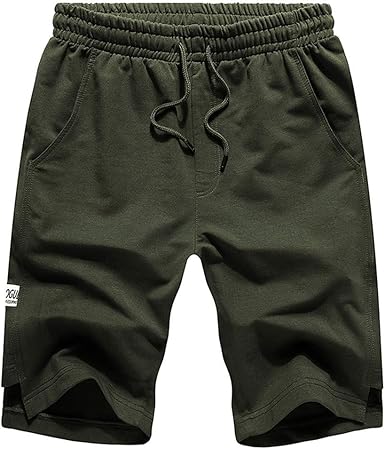 mens cargo jogger shorts
