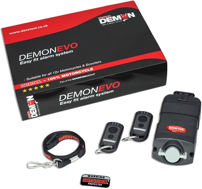 easy fit motorcycle alarm