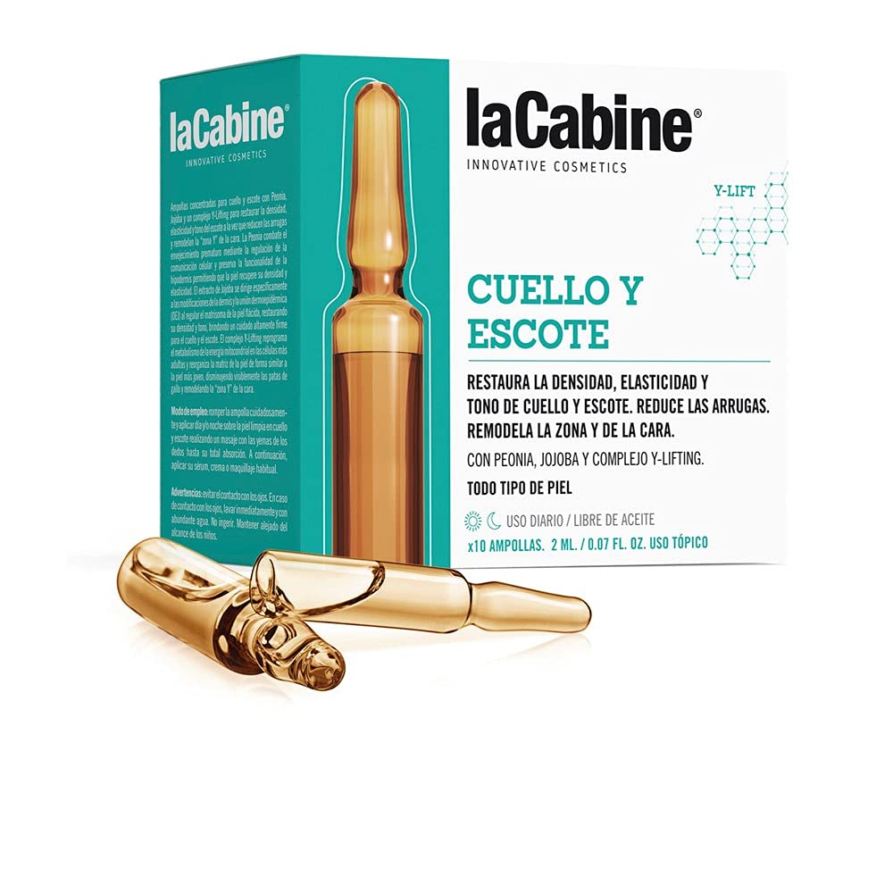 La Cabine Neck and Neckline 10 Ampoules of 2 ml