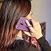Galaxy S9+ Plus Cases, Glitter Girly Purple S9+ Phone Cover with Kickstand Grip Finger Ring Stand Protective Luxury Diamond Sparkle Bling Samsung Galaxy S9 Plus Case for Women Girls - Lilac Purple