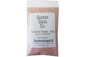 Gordon Glass® Cerium Oxide High Grade Polishing Powder - 8 Oz