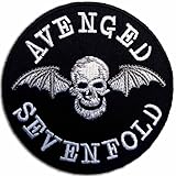 AVENGED SEVENFOLD Rock Heavy Metal Music Band Iron On Patches #O# WITH FREE GIFT