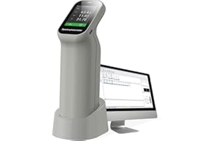 EBERSPEC 2025 High Precise Colorimeter Touchscreen Color Analysis Tester Spectroscopy Reflectance, CIE Lab, CMYK, RGB, Lch, ΔE*ab, Whiteness, Yellowness, Blackness, with Camera Snap Mode Connect APP PC