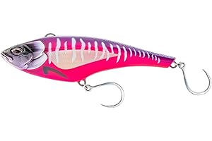 Nomad Design Madmacs High-Speed Trolling Lure – Offshore Sinking Minnow with BKK Hooks, Heavy-Duty Split Rings & Autotune System for Tuna, Wahoo & GT