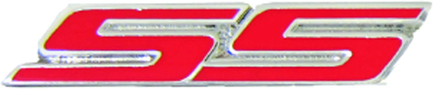 Gregs Automotive Compatible SS Chevrolet Chevy Lapel Hat Pin - Bundle with Driving Style Decal