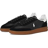 Polo Ralph Lauren Mens Bedford Leather-Suede Sneakers