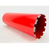 BLUEROCK 6" inch Pro Series Diamond Wet Core Drill Bit for Concrete, Rebar, Brick, Block, Masonry &amp; Asphalt, 1-1/4" Thread