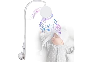Baby Crib Mobile, Mobile Arm for Crib,Music Box Holder Arm Bracket Baby Bed Stent Set (26 inch)