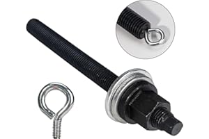 3mirrors Upgraded LS Harmonic Balancer Installer Crank Pulley Install Tool w/Lifting Hook Compatible with GM Chevy 1997-Up LS