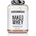 NAKED Whey Cookies and Cream Protein Powder - Grass Fed Whey Protein Powder, Non-GMO, No Soy, and Gluten Free - 52 Servings