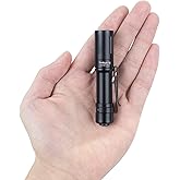 ThruNite EDC Flashlight Archer Mini, 405 Lumens Tail Switch LED Flashlight, USB C Rechargeable Little Pocket Penlight for Camping, Outdoor, and Emergency - Cool White