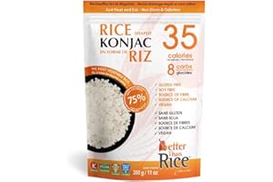 Better Than Foods Better Than Non Drain Rice Shaped Konjac, 300 Grams