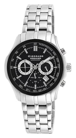 Chronograph Black Dial Mens Watch - P115-11