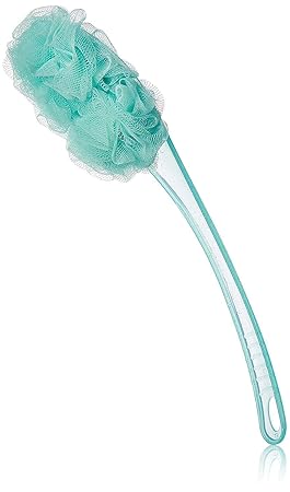 SMG Loofah For Bathing With Plastics Handle For Men And Women,Handle- 16.5 in, Pack of 2