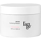L'ANGE HAIR Rehab Hydrating Masque | Deep Conditioning Hair Mask for Dry, Damaged Hair | Keratin-Infused Treatment for Smoothness, Elasticity & Shine | For All Hair Types | 10 fl oz