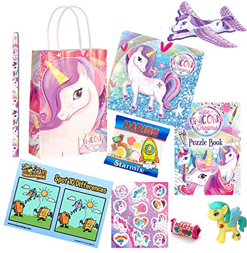 Unicorn Theme Premium Pre Filled Party Bag 20 Pack