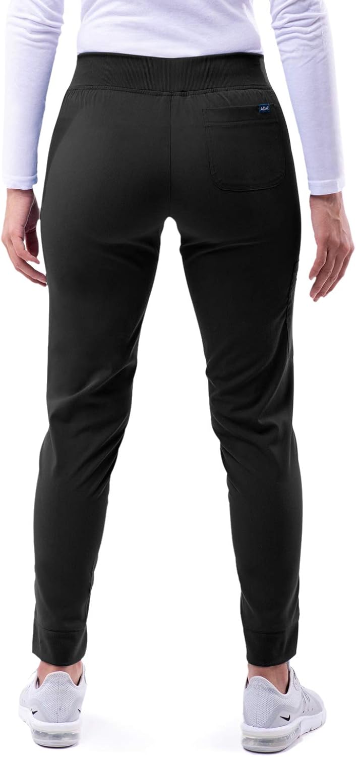 Adar Pro Scrubs for Women - Ultimate Yoga Jogger Scrub Pants: Clothing