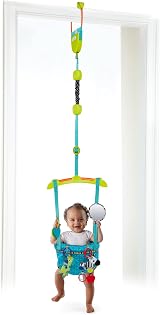 Bright Starts Bounce n Spring Deluxe Door Jumper 26 lb Seat Pad Washable view 4