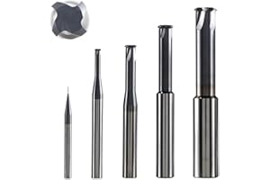 1pc 60° Thread Milling Cutter Metric Solid Carbide CNC Tool for Steel M2-M10(TRS-P0.5-P2.5-M10)