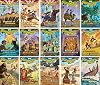 Imagination Station Series - Adventures in Odyssey - Set of 15 - Volumes #1-15 Including Surprise at Yorktown, Captured on the High Seas, the Redcoats Are Coming, Danger on a Silent Night,and more