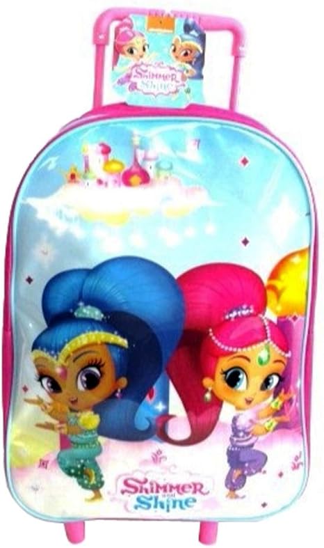 shimmer and shine trolley bag