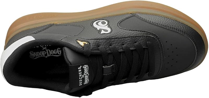 Courtside Cali DUDEZ - Tenis para Hombre, Color Negro Duraleather/Borde Blanco, Talla 9.5 de Reino Unido — foto 8 de 8