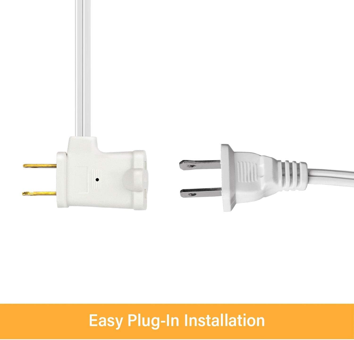 TOPGREENER Table-Top Plug in Dimmer for Table or Floor Lamps, Slide Control, works with Incandescent and Dimmable LED 360 Watt Bulbs Off at lowest dim, 6ft Cord, 120V 60Hz, TGTTDL300-W, White - - 
