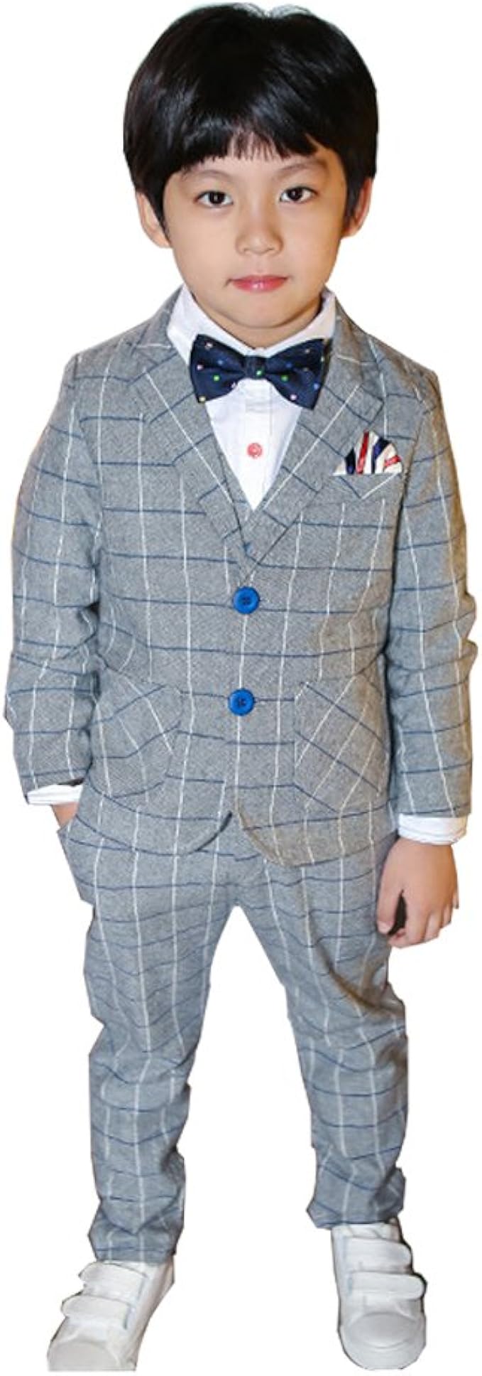Amazon Co Jp R主宰者ruler 子供服 男の子スーツ キッズ タキシード 3点セット 入園式 入学式 卒業式 100cm グレー 服 ファッション小物