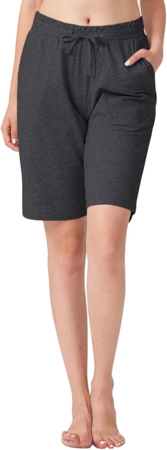 ChinFun Women's Bermuda Shorts Athletic Active Yoga Lounge Quick Dry Activewear Workout Sweat Running Shorts: Clothing