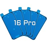 Risidamoy for iPhone 16 Pro 5PCS Screen Waterproof Pre-Cut Adhesive Sticker | LCD Display Waterproof Adhesive Tape Stickers Front Housing Frame Sticker Tape for iPhone16pro 6.3'' A3293 A3294 A3083 A3292