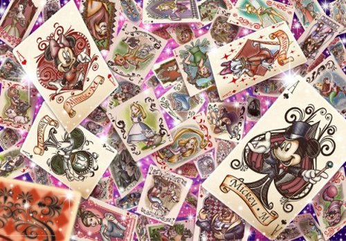 Tenyo (DS-767) Disney All Star Playing Cards Jigsaw Puzzle (1000 Piece)