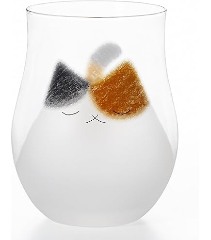 Amazon.com: ADERIA 6681 Coconeko Glass, Parent Cat Butch