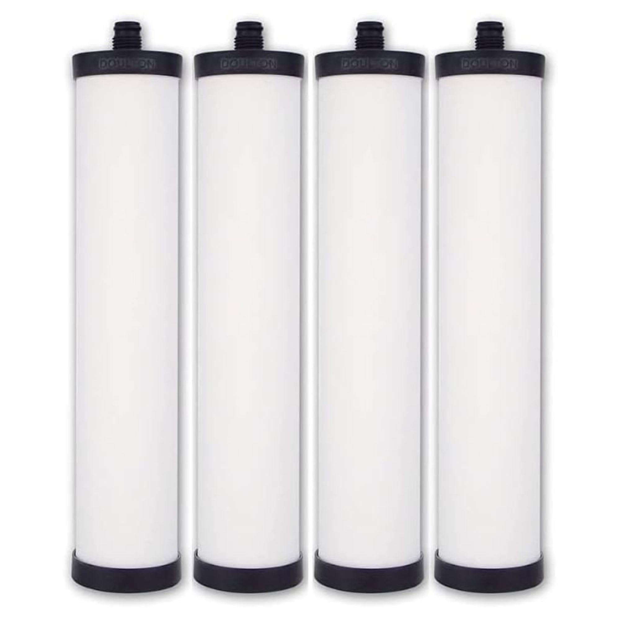 Doulton Ultracarb M15 |4 Pack| Drinking Water Ceramic Candle Filter | Reduces Contaminants | Improves Taste & Odour | Compatible with Franke 02, Triflow, Filterflow 1st & 2nd Gen Plastic Housing