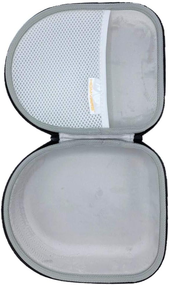 Homvare Hard Headphone Case Travel Bag with Handle and Wire Storage, Compatible with Sony, Behringer, Audio-Technica, JBL, Xo Vision, Bose, Sennheiser, Beats - Large, Black: Home Audio & Theater