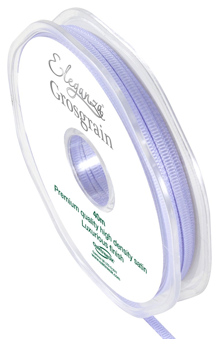 ELEGANZA Grosgrain Ribbon 3mm x 40m, Polyester, Walnut, 70 x 30 x 180 cm