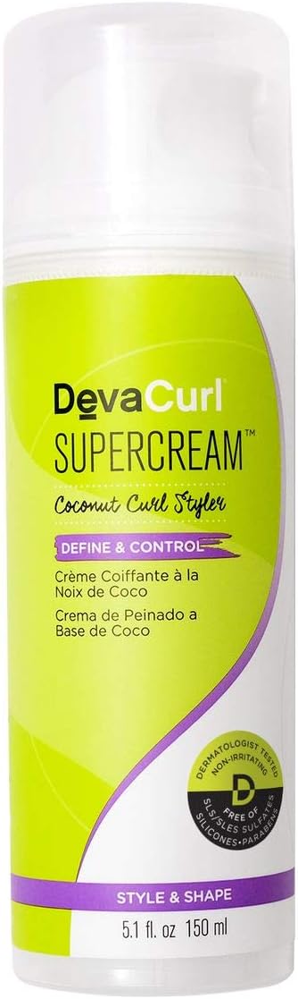 DevaCurl SuperCream Coconut Curl Styler, 5.1oz: Beauty