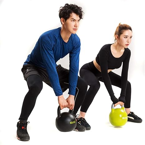 Hewei Kettlebell Gusseisen Hanteln Heben Krafttraining Fur Anfanger Und Fortgeschrittene Geeignet Fur Yoga Fitness Pilates Fitness Fur Manner Und Frauen 4 Kg Bis 32 Kg Amazon De Sport Freizeit