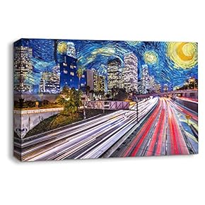 NWT Canvas Wall Art Van Gogh Starry Night...