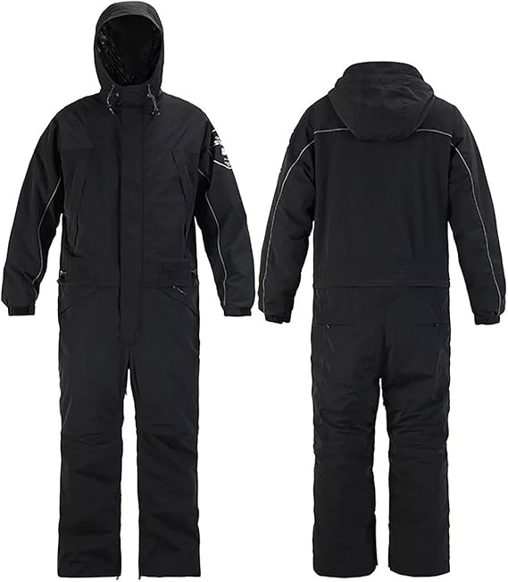One Pieces Ski Suit for Women Men, Adult One Piece Snow Suit Skiing