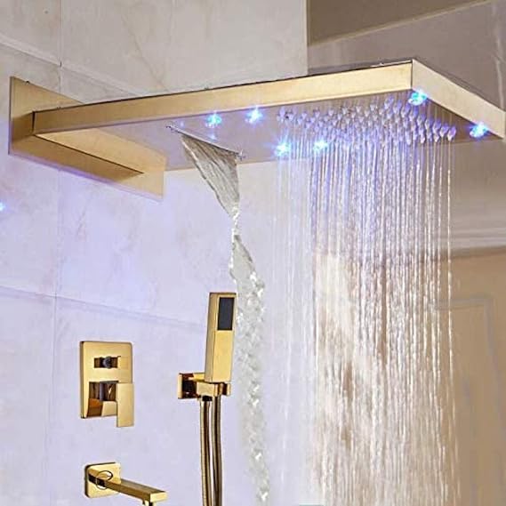 Venta Al Por Mayor Y Al Por Menor Led Cabezal De Ducha De Montaje En