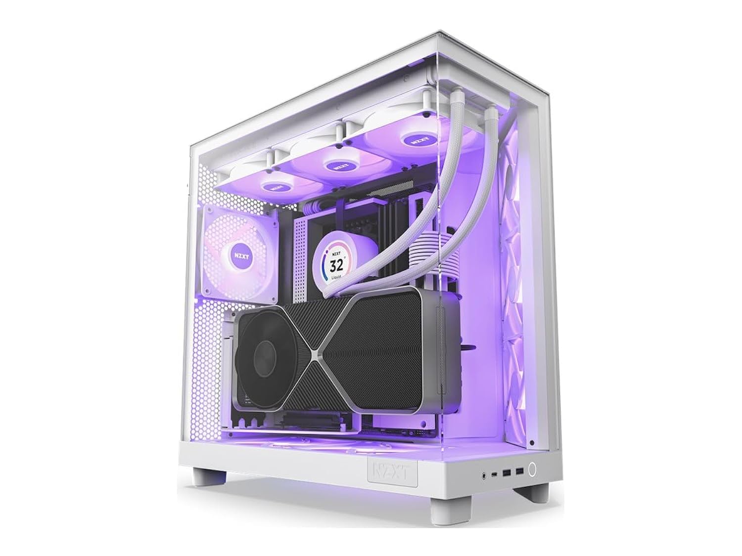 Nzxt H6 Air Flow Midi Tower Blanc