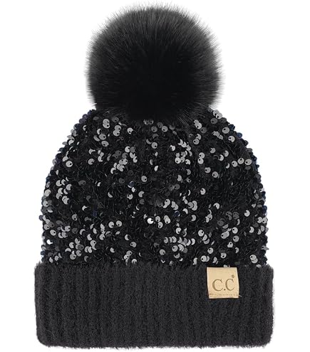 Amazon.com: Loair Women Girls Winter Warm Hat - Metallic  display picture 2