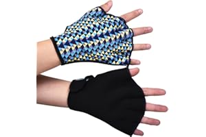 UNIQOCK Sports Swimming Gloves Aquatic Swim Training Glove Neoprene Webbed Fitness and Water Aerobics Resistance Gloves for Men Women
